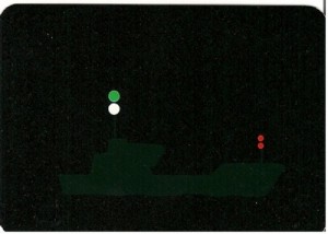 Fishing vessel under 50m engaged in trawling with nets fast upon an obstruction.  